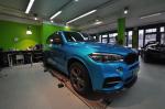 BMW X5 M50d in Atlantis Blue by Print Tech 2017 года
